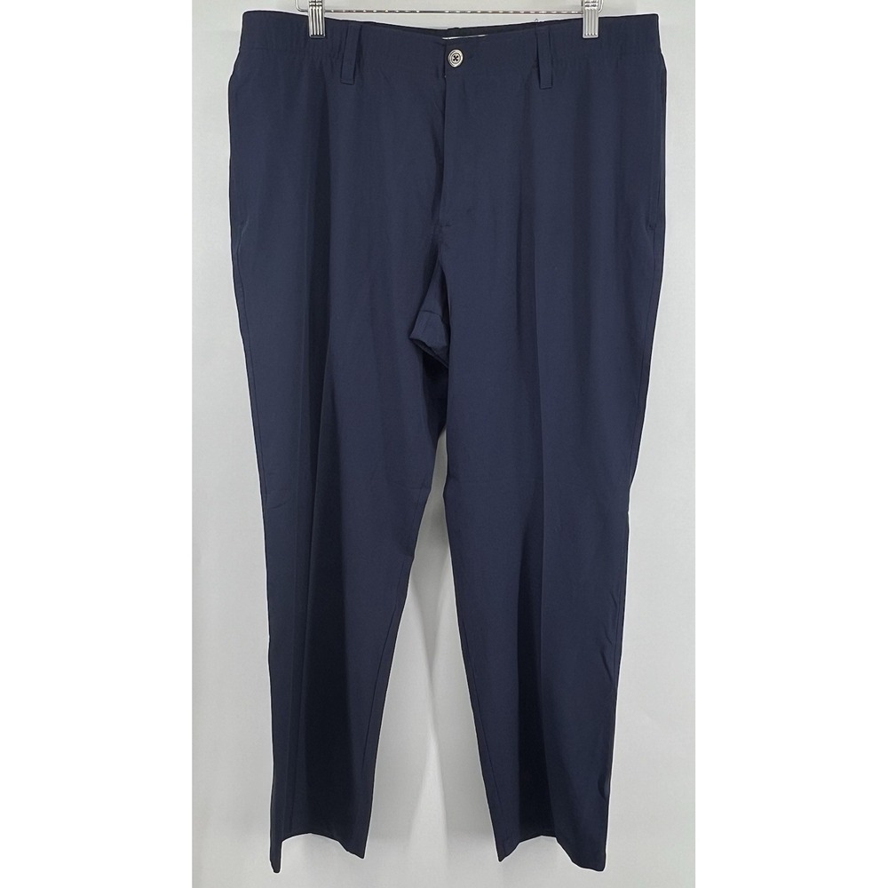 Under Armour UA Drive Golf Pants Navy Mens 40/32 Straight Leg Stretch